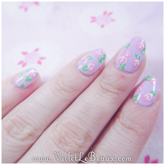 Romantic Gilded Rose - Valentines Day Nail Art : r/Nails