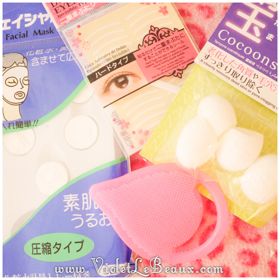 4 Random Beauty Products From Daiso Review - Violet LeBeaux