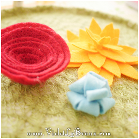 DIY Felt Flowers for You To Make, Patterns and Tutorials Included