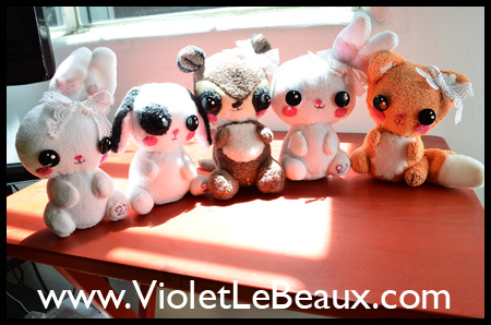 New Cute Animal Plushies Crafting - Violet LeBeaux - Tales of an